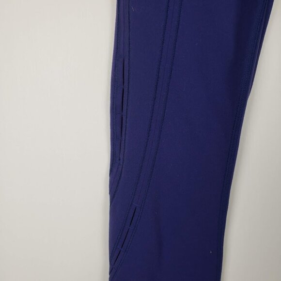 Lululemon Wunder Under Crop Hi-Rise Peek SE W6HGQS womens 2 Emperor Blue - Picture 6 of 11